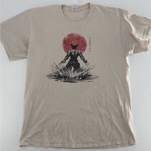 Wolverine T-Shirt 100% Cotton‎ L